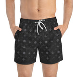 Luxury Flewton Swim Trunks — Black