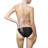 Luxury Flewton Triangle Bikini — Black