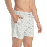 Luxury Flewton Swim Trunks — White