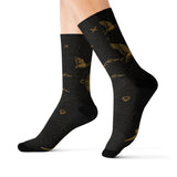 Luxury Mallard Topo Sublimation Socks