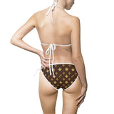 Luxury Flewton Triangle Bikini Swimsuit