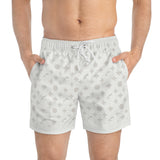 Luxury Flewton Swim Trunks — White