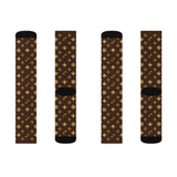Luxury Flewton Socks — Brown