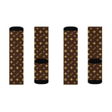 Luxury Flewton Socks — Brown