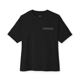 Oversized Tee — “The Finished” Waterfowl Shirt with Flying Goose Graphic