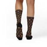Luxury Flewton Socks — Brown