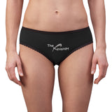 Women's Briefs — Black 'The XinisHIM' Lace